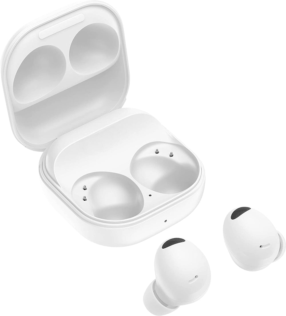 Buds Pro 2 Headphones True Wireless Headsets Bluetooth Earbuds w/ Noise Cancelling, Hi-Fi Sound Earphones, 360 Audio, Comfort Ear Fit, HD Voice, Conversation Mode, IPX7 Water Resistant ( White )