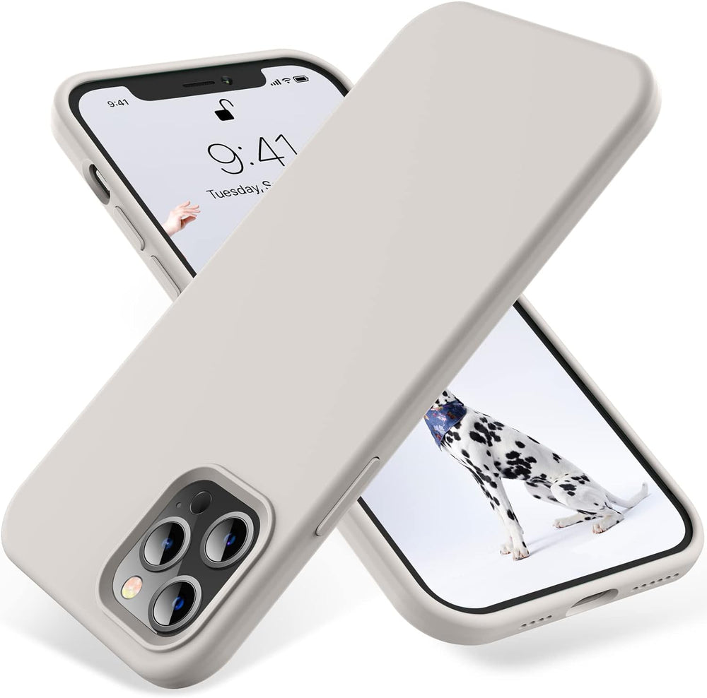 MAVRS Compatible with iPhone 12 Pro Max Case 6.7 inch(2020),[Silky and Soft Touch Series] Premium Soft Liquid Silicone Rubber Full-Body Protective Bumper Case for iPhone 12 Pro Max