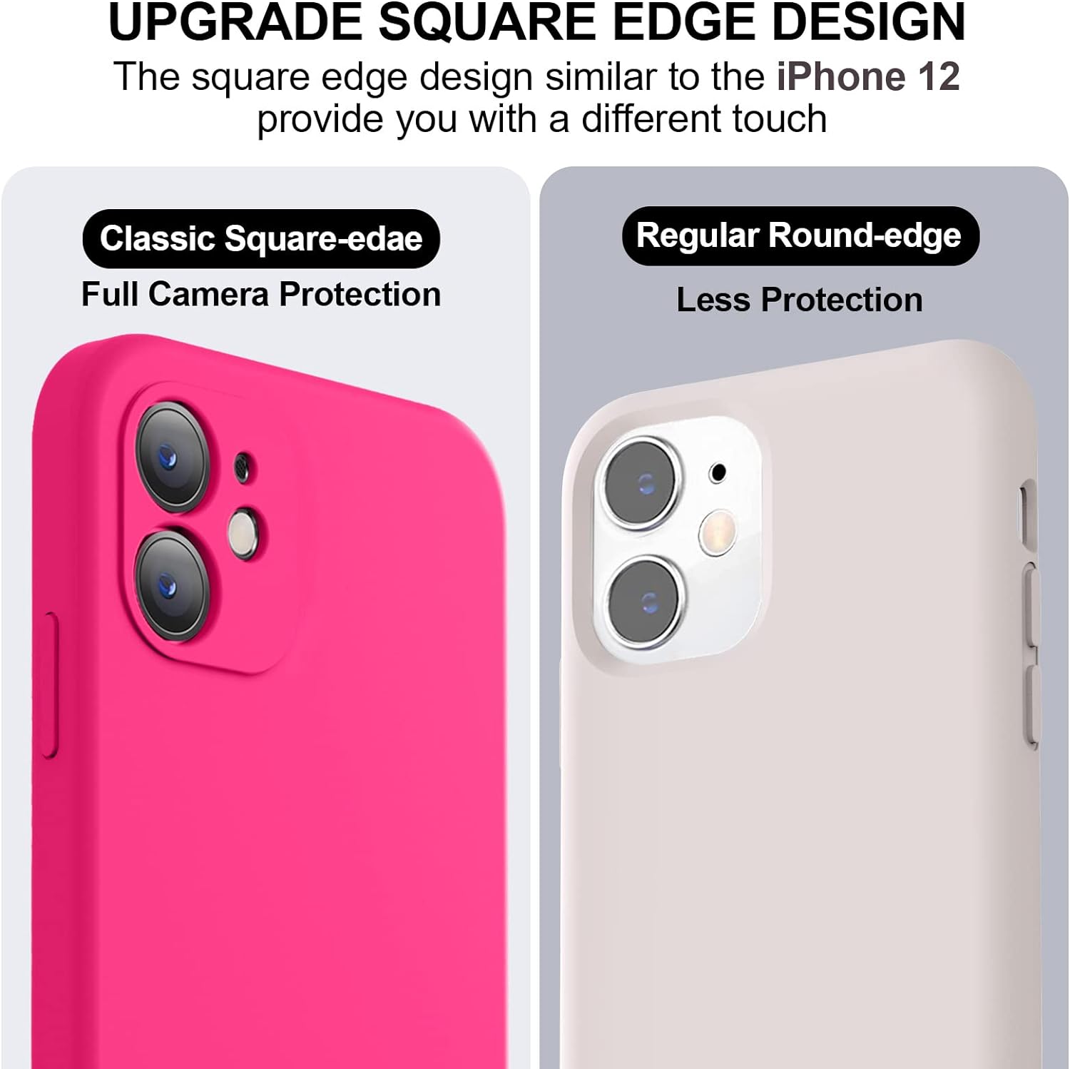 MAVRS Compatible with iPhone 12 Pro Max Case 6.7 inch(2020),[Silky and Soft Touch Series] Premium Soft Liquid Silicone Rubber Full-Body Protective Bumper Case for iPhone 12 Pro Max