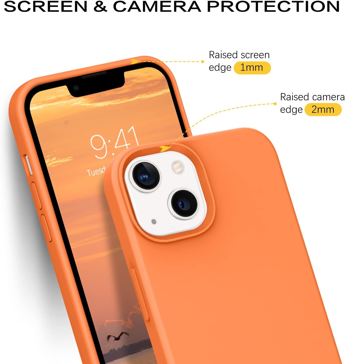 MAVRS Compatible with iPhone 12 Pro Max Case 6.7 inch(2020),[Silky and Soft Touch Series] Premium Soft Liquid Silicone Rubber Full-Body Protective Bumper Case for iPhone 12 Pro Max