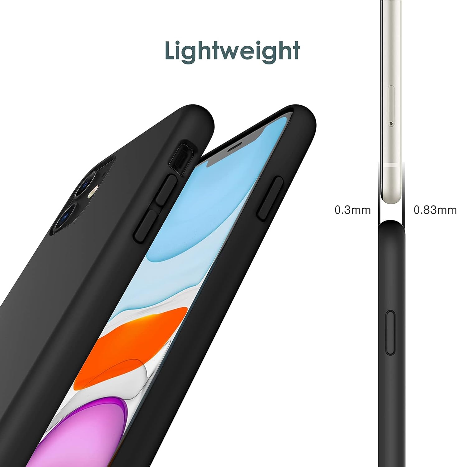 MAVRS Compatible with iPhone 12 Pro Max Case 6.7 inch(2020),[Silky and Soft Touch Series] Premium Soft Liquid Silicone Rubber Full-Body Protective Bumper Case for iPhone 12 Pro Max