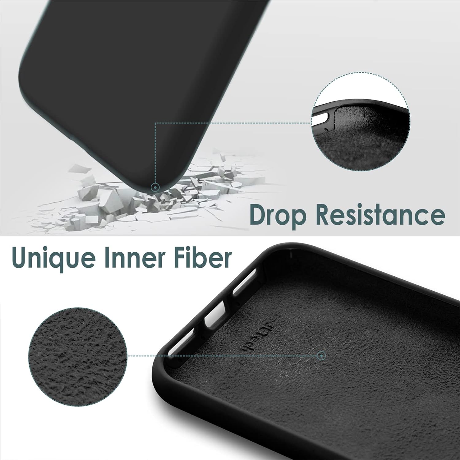 MAVRS Compatible with iPhone 12 Pro Max Case 6.7 inch(2020),[Silky and Soft Touch Series] Premium Soft Liquid Silicone Rubber Full-Body Protective Bumper Case for iPhone 12 Pro Max