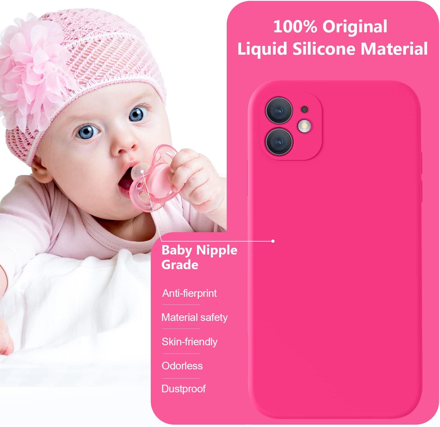 MAVRS Compatible with iPhone 12 Pro Max Case 6.7 inch(2020),[Silky and Soft Touch Series] Premium Soft Liquid Silicone Rubber Full-Body Protective Bumper Case for iPhone 12 Pro Max